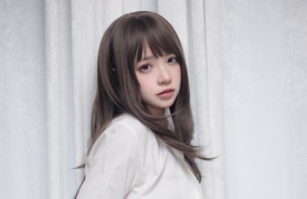 Coser@疯猫Ss  VOL.088 2022夏日限定 白衬衫黑S [20P-389MB]