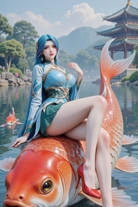 [AI绘画] 绝世唐门-王秋儿（精美图集系列）[418M/百度]