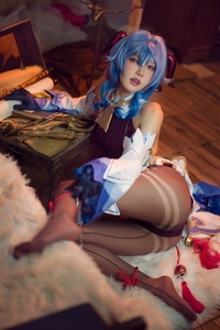Coser@阿包也是兔娘 VOL.040 原神 甘雨 [30P-374MB]
