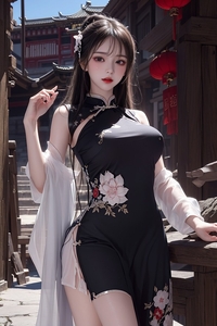 [AI绘画] 旗袍 少女 [265M/百度]