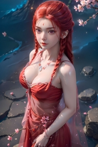 [AI绘画] 逆天邪神 茉莉 20P [11M/百度]