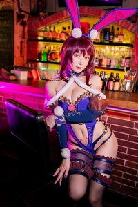 Coser@阿包也是兔娘 VOL.024 - 斯卡哈兔女郎[32P／1.17GB]