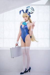 Coser@瓜希酱 VOL.086 飞鸟马时兔女郎 [25P／56MB]