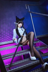 Coser@Shika小鹿鹿 VOL.080 爱宕两套 [17P-38MB]
