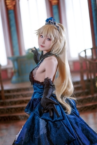 Coser@阿包也是兔娘 VOL.030 - 贞德婚纱[26P／699MB]