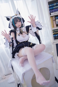 Coser@雪晴嘟嘟 VOL.038  柴郡Azur Lane[18P-173.5M]