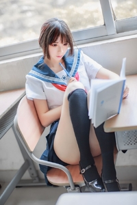 Coser@疯猫ss VOL.032 同桌的水手服 41P 464M