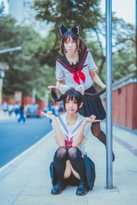 Coser@疯猫Ss VOL.056 JK百合 02[33P／393M]