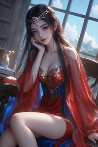 [AI绘画] 国漫女神 锐克5代 [51MB/百度]