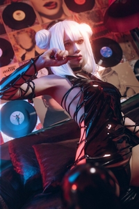 Coser@疯猫Ss VOL.077 胶衣忍者[40P／1.12GB]