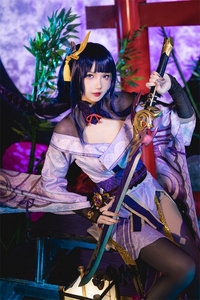 Coser@雪晴嘟嘟 VOL.042  雷电将军[62P+1V-926.1M]