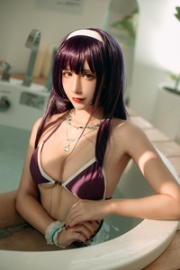 九曲Jean NO.043 霞之丘诗羽泳装 [24P-228MB]