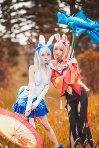 Coser@疯猫Ss  VOL.081 &桜桃喵 双人公孙离 [16P-334MB]