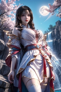 [AI绘画] 百炼成神  -  云落 [557MB/百度]